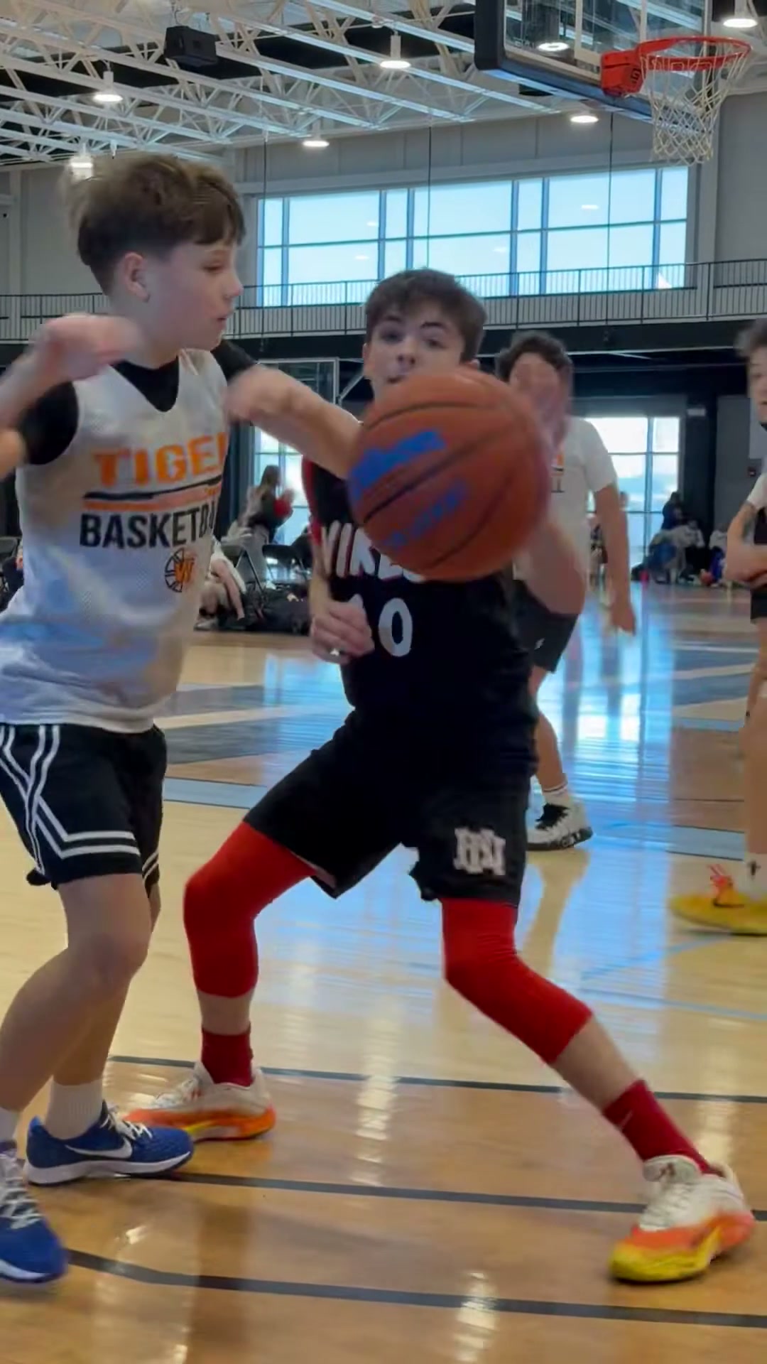 Ben, number 10, in game footage from clip 03